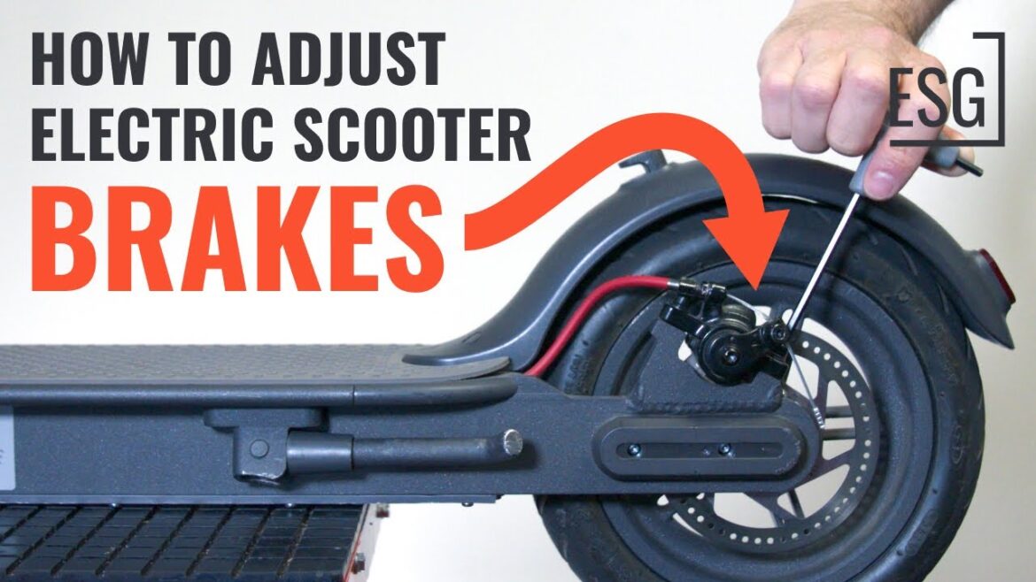 How to Fix E Scooter Brakes