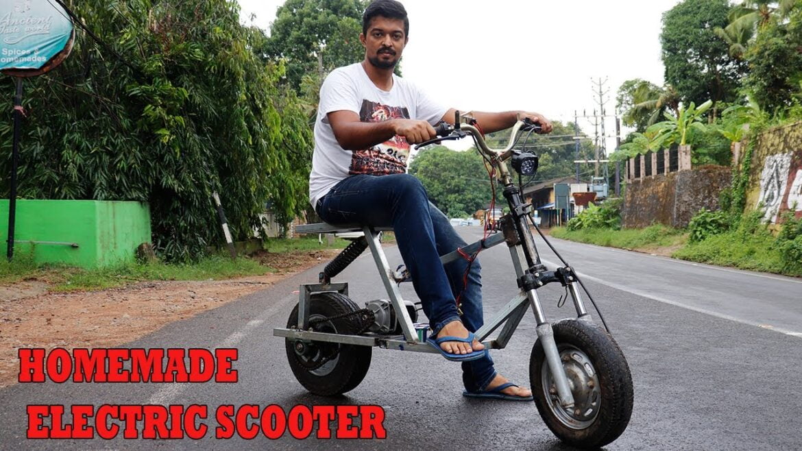 How to Make Electric Scooter at Home