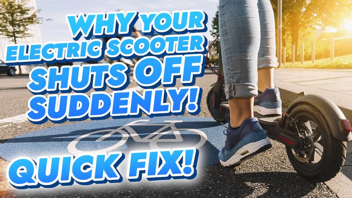 Why Does My Electric Scooter Keep Turning off